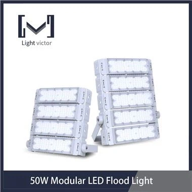 น้ำท่วมไฟโมดูล LED 50W สำหรับสนามกีฬา